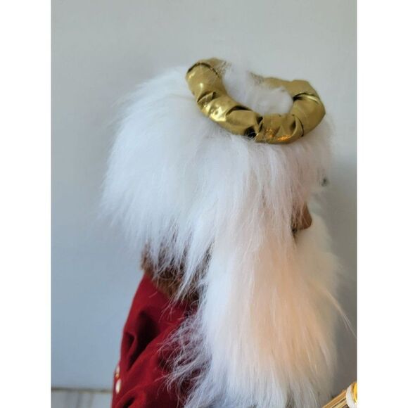 Telco St Nicholas Santa red robe tree candle animated motionette Xmas - Picture 10 of 13